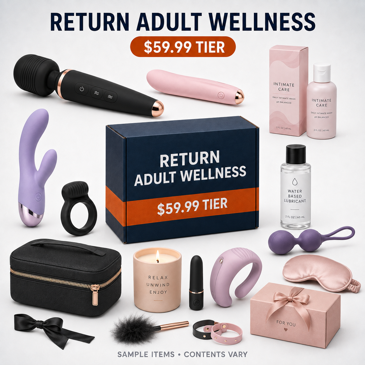 2026 Amazon Adult Wellness Return Pallets — Brand-New & Unopened Products