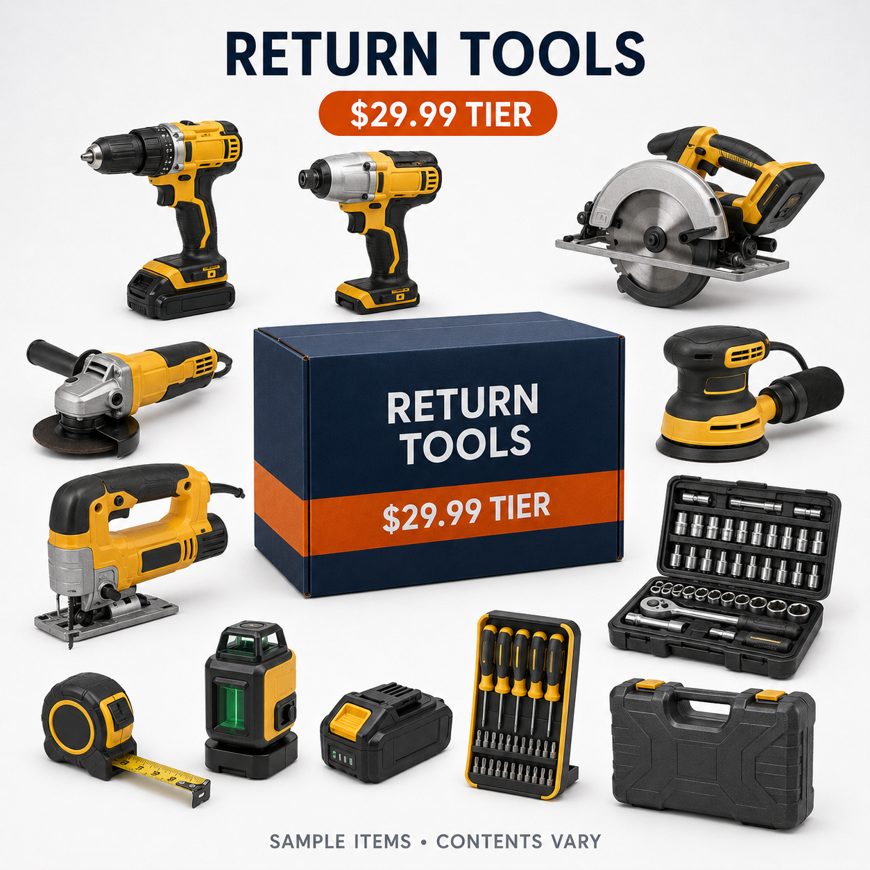 2026 Amazon Tool Return Pallets
