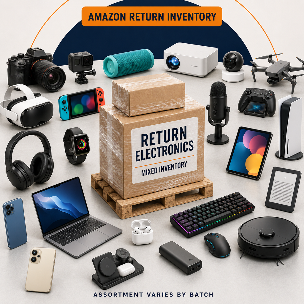2026 Amazon Electronics Return Pallets