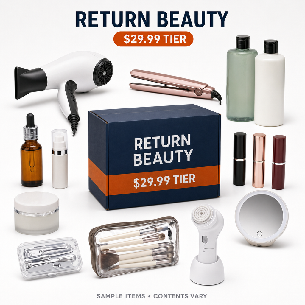 Amazon Return Beauty Return Pallets — Brand-New Makeup, Skincare & Beauty Products